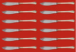 Eighteenth Century by Reed and Barton Sterling Silver Fish Knife Custom Set 12pc