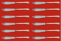 Eighteenth Century by Reed and Barton Sterling Silver Fish Knife Custom Set 12pc