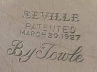 Seville by Towle Sterling Silver Dessert Plate with Handle #95211 (#1315)
