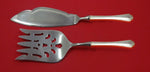 Delicacy by Lunt Sterling Silver Fish Serving Set 2 Piece Custom Made HHWS