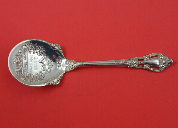 Eloquence by Lunt Sterling Silver Anniversary Spoon 1902-2002 6 1/4" Heirloom