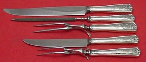 Winthrop by Tiffany & Co. Sterling Silver Roast Carving Set 5pc HH WS