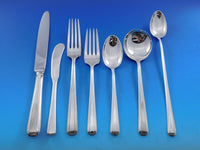 Aristocrat by Towle Sterling Silver Flatware Set for 12 Service 95 pieces