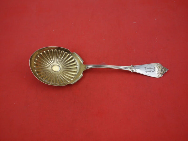 Beekman by Tiffany and Co Sterling Silver Berry Spoon GW Daisy in Bowl 9 1/4"