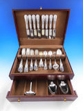 Saratoga by Tiffany & Co. Sterling Silver Flatware Set for 8 Service 57 pieces