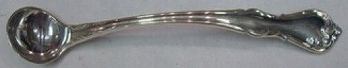 Rose Cascade by Reed & Barton Sterling Silver Mustard Ladle Custom Made 4 3/4"