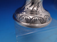 Irish Dublin 1775 Sterling Silver Coffee Pot Swans Birds Swags (#8390)