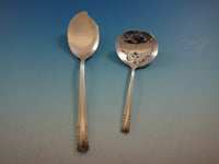 Chapel Bells by Alvin Sterling Silver Flatware Set For 12 Service 92 Pieces