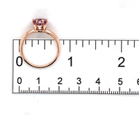 14k Rose Gold 1.92 Carat Pink Genuine Natural Spinel Solitaire Ring (#J7321)