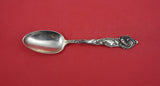 Flower of the Month by Shiebler Sterling Silver Teaspoon w/ water lily 6"