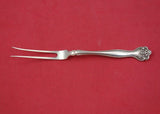 Raleigh by Alvin Sterling Silver Strawberry Fork  2-tine 4 3/4"