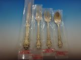Spanish Baroque by Reed and Barton Sterling Silver Flatware Set 44 PC New