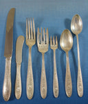 Wedgwood by International Sterling Silver Flatware Service for 12 Set 91 Pieces