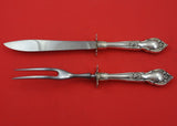 Alexandra by Lunt Sterling Silver Steak Carving Set 2pc HH with Stainless