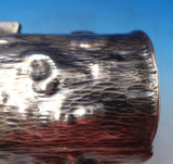 Italian Sterling Silver Box in Log Form w/Applied Branch Handle Feet (#7456)