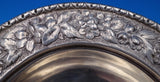 Repousse Sterling Silver unmarked Dip Dish Bowl 6 1/4" (#8368)