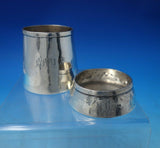 Arts and Crafts by Shiebler Sterling Silver Smoking Set 4pc #117B (#5902)