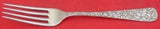 Embossed by Wallace Sterling Silver Dinner Fork 7 1/2" Flatware Heirloom
