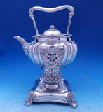 Chrysanthemum by Tiffany and Co Sterling Silver Tea Set 7pc (#8855) Beautiful!