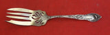 Lotus by Blackinton Sterling Silver Salad Fork 6" Pierced Antique