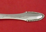 Beaded by Georg Jensen Sterling Silver Sugar Spoon 4 1/2" Serving Heirloom