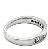 Platinum 1/2ct Genuine Natural Diamond Ring Wedding Band (#J4937)