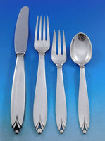 Madeleine by Peter Hertz Danish Sterling Silver Flatware Set for 8 Service 72 pc