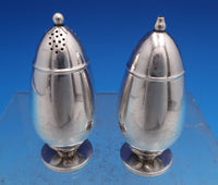Cactus by Georg Jensen Sterling Silver Salt Pepper Shaker Set 2pc #629A (#8154)