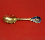 Christmas Spoon by A. Michelsen Danish Sterling Silver Teaspoon 1999 Vermeil
