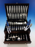 Sea Rose by Gorham Sterling Silver Flatware Set 12 Service 84 Pieces