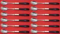 Contrast by Lunt Sterling Silver Iced Tea Spoon Set of 12 pcs 7 3/4"