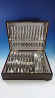 Baronial Old by Gorham Sterling Silver Flatware Set Service 144 Pieces Lion Head