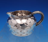 Wave Edge by Tiffany and Co Sterling Silver Milk Pitcher Polka Dot Design #8291