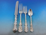 Louis XV by Whiting Sterling Silver Flatware Set for 12 Service 86 pcs Dinner