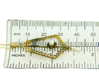 10k Yellow Gold Victorian Pearl Lavaliere Pendant (#J1092)