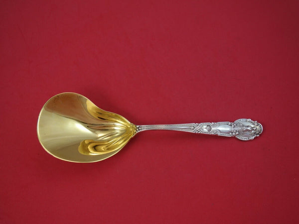 Renaissance by Tiffany & Co. Sterling Silver Berry Spoon Conch Shell GW 9 5/8"