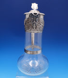H. Woodward and Co English Victorian Sterling Claret Wine Decanter Pitcher #7524