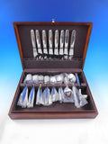 Mayan by Georg Jensen Sterling Silver Flatware Set 8 Service 41 pcs Dinner Rare