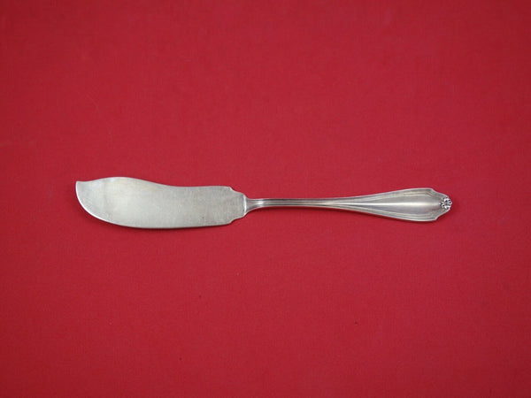 Stratford by Whiting Sterling Silver Flat Handle Master Butter 7 1/4" Server
