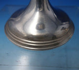 Pointed Antique Reed Barton Dominick Haff Sterling Candlestick Pair #432 (#5814)