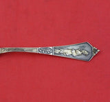 Japanese by Gorham Sterling Silver Demitasse Spoon GW Partial Gilt Woman Accents
