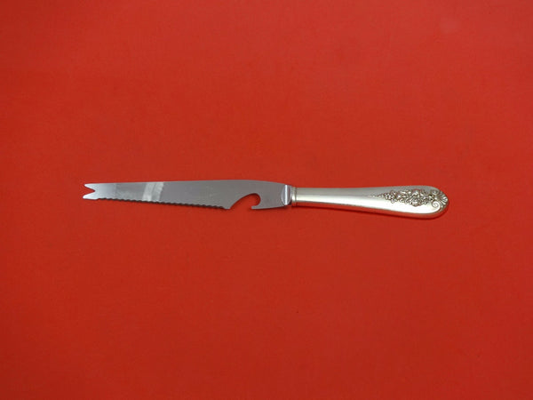 Pendant-Of-Fruit by Lunt Sterling Silver Bar Knife HHWS Custom Made 9 1/8"