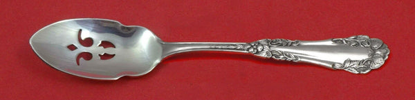 Marcell by International Sterling Silver Olive Spoon Pierced 5 3/4" Custom Made