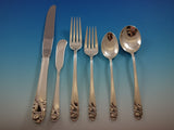 Spring Glory by International Sterling Silver Flatware Set for 12 Service 80 pcs