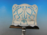 Les Cinq Fleurs by Reed & Barton Sterling Silver Asparagus Server Hooded Pierced