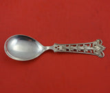 Th. Olsens Norwegian Sterling Silver Berry Spoon 7 1/4" Serving Heirloom