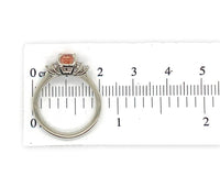 14k Gold 1.19ct Precious Genuine Natural Topaz and .17ct Diamond Ring (#J7113)
