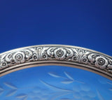 Prelude by International Sterling Silver Candy Dish w/ Cut Crystal #H578 (#6441)