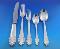 Lily of the Valley by Georg Jensen Sterling Silver Flatware Set Dinner 30 pcs XL