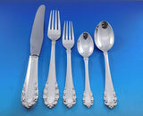 Lily of the Valley by Georg Jensen Sterling Silver Flatware Set Dinner 30 pcs XL